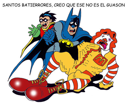 El Guason, Ronald McDonald y los errores de Batman