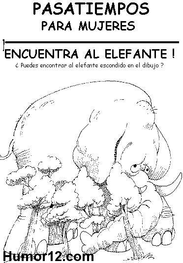 Encuentre el elefante