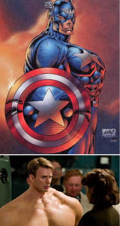 Capitan America segun el Comic