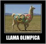 Llama olimpica
