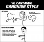 Cantando Gangnam Style