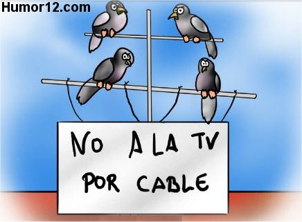 No a la tv por cable