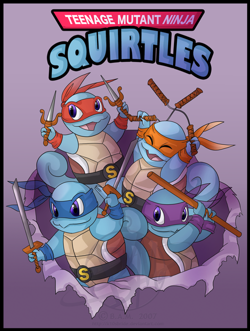 Squirtle ninjas