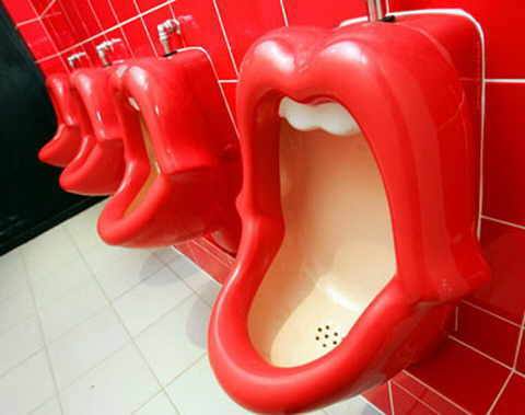 Urinarios graciosos