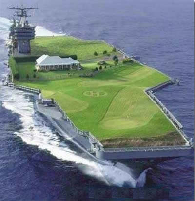 Campo golf marino