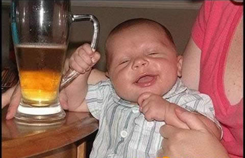 Bebé alcohólico