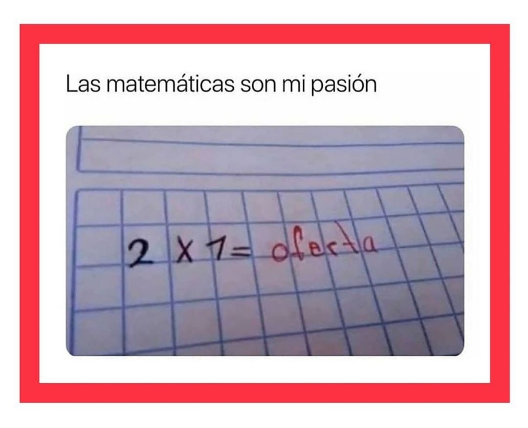 Mi pasión por las matemáticas
