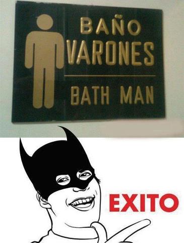 Bath Man Eeeexito