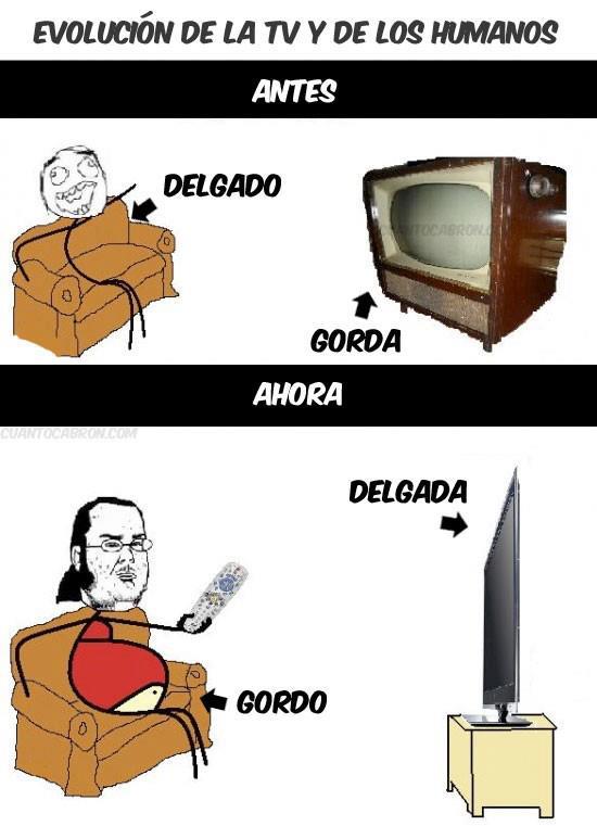 Evolucion de la TV en los humanos