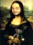 Mr. Bean como La Mona Lisa